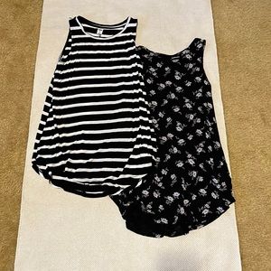 2 Old Navy Luxe Tank Top
